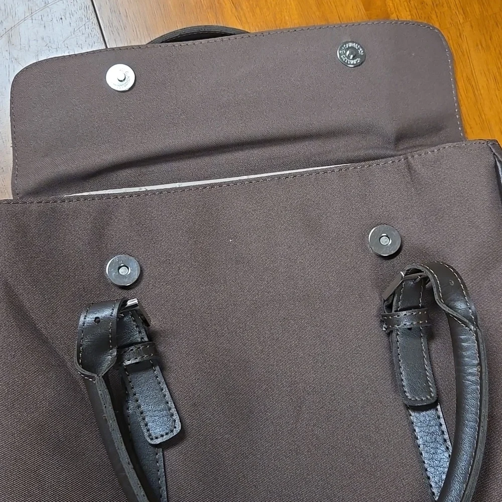 Paquetage Brown Canvas/leather Type Bag